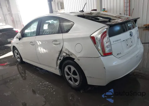 2014 Toyota Prius Four from USA, damaged, VIN JTDKN3DUXE0368086